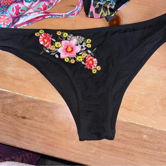 Colorful Bikini Bottoms Set of 4 - Picture 5 of 5
